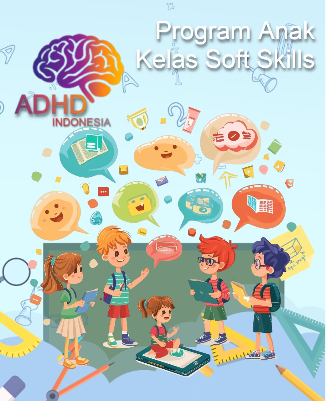 Program ADHD Indonesia Kabupaten Seruyan Kelas Soft Skills Anak ADHD